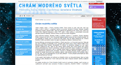 Desktop Screenshot of modresvetlo.matrix-2001.cz