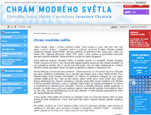 Tablet Screenshot of modresvetlo.matrix-2001.cz
